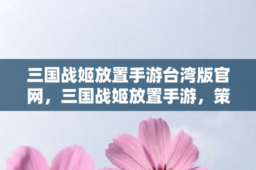 三国战姬放置手游台湾版官网图片