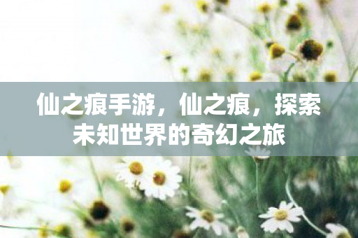 探索未知世界的奇幻之旅图片