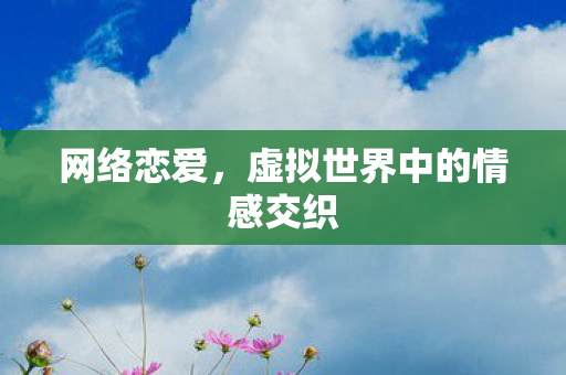 虚拟世界中的情感交织图片
