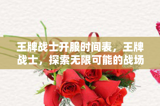 王牌战士开服时间表图片