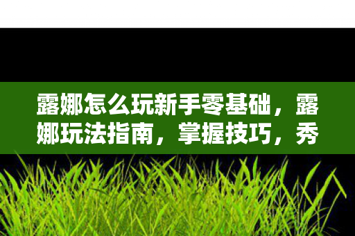 露娜怎么玩新手零基础,露娜玩法指南,掌握技巧,秀翻全场 露娜怎么玩新手零基础,露娜玩法指南,掌握技巧,秀翻全场