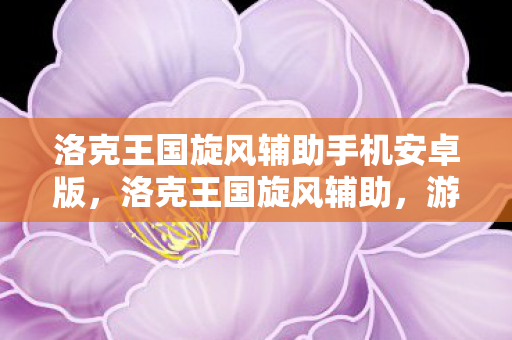 洛克王国旋风辅助手机安卓版,洛克王国旋风辅助,游戏辅助工具的正确使用与注意事项 洛克王国旋风辅助手机安卓版,洛克王国旋风辅助,游戏辅助工具的正确使用与注意事项