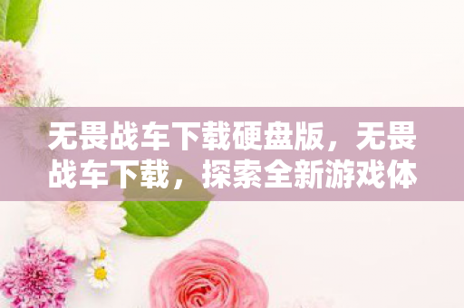 无畏战车下载硬盘版,无畏战车下载,探索全新游戏体验的便捷途径 无畏战车下载硬盘版,无畏战车下载,探索全新游戏体验的便捷途径
