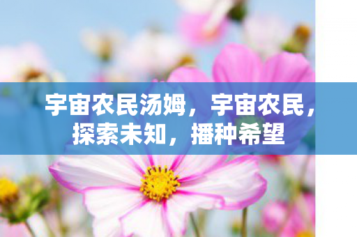 宇宙农民汤姆,宇宙农民,探索未知,播种希望 宇宙农民汤姆,宇宙农民,探索未知,播种希望