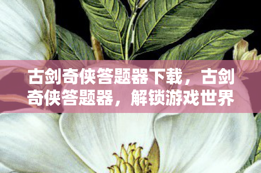古剑奇侠答题器下载,古剑奇侠答题器,解锁游戏世界的神秘钥匙 古剑奇侠答题器下载,古剑奇侠答题器,解锁游戏世界的神秘钥匙