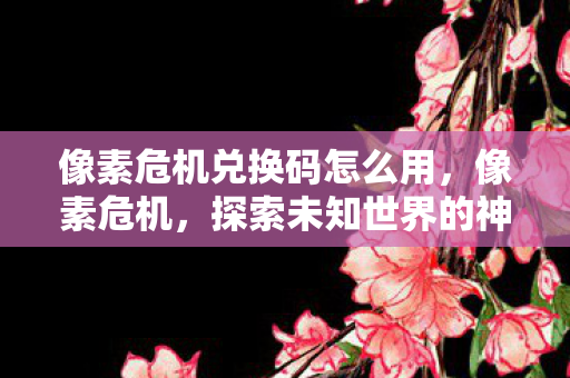 像素危机兑换码怎么用,像素危机,探索未知世界的神秘兑换码 像素危机兑换码怎么用,像素危机,探索未知世界的神秘兑换码