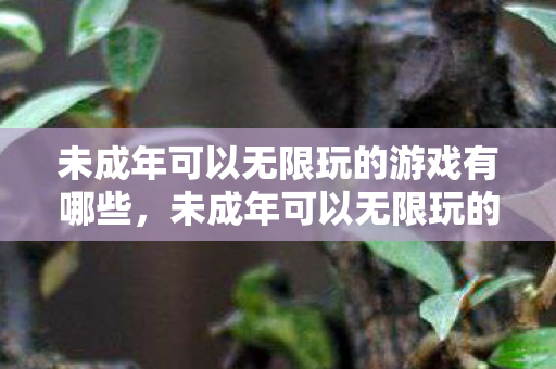 未成年可以无限玩的游戏有哪些,未成年可以无限玩的游戏,探索与成长并行的奇妙世界 未成年可以无限玩的游戏有哪些,未成年可以无限玩的游戏,探索与成长并行的奇妙世界