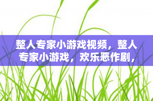 整人专家小游戏视频，整人专家小游戏，欢乐恶作剧，友情升温的奇妙之旅