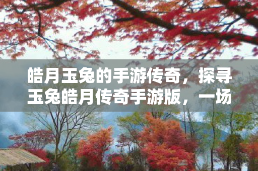 皓月玉兔的手游传奇，探寻玉兔皓月传奇手游版，一场传奇之旅的启程