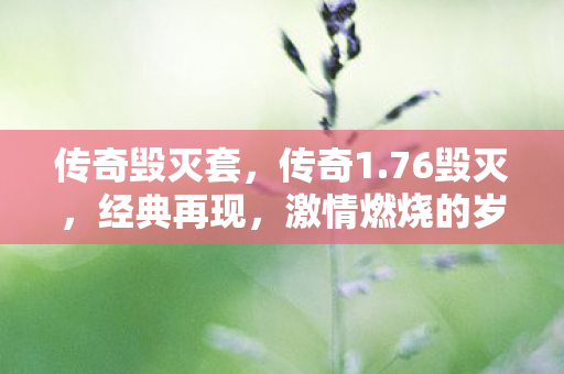 传奇毁灭套,传奇1.76毁灭,经典再现,激情燃烧的岁月 传奇毁灭套,传奇1.76毁灭,经典再现,激情燃烧的岁月