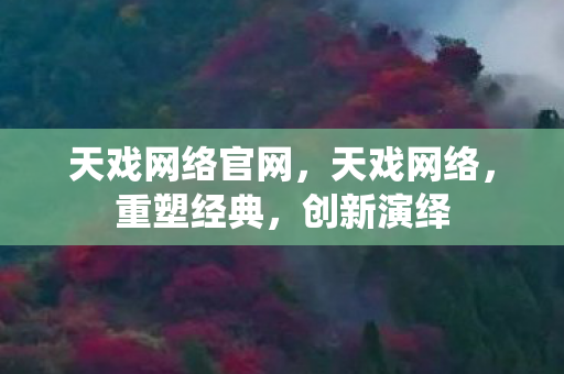 天戏网络官网，天戏网络，重塑经典，创新演绎