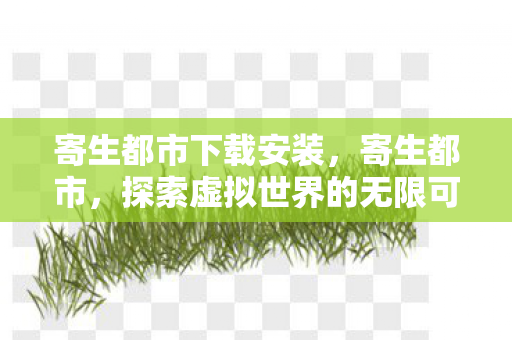 寄生都市下载安装，寄生都市，探索虚拟世界的无限可能