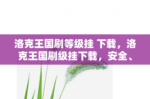 洛克王国刷等级挂 下载,洛克王国刷级挂下载,安全、高效的游戏辅助工具 洛克王国刷等级挂 下载,洛克王国刷级挂下载,安全、高效的游戏辅助工具