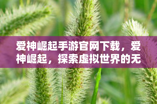 爱神崛起手游官网下载,爱神崛起,探索虚拟世界的无限可能 爱神崛起手游官网下载,爱神崛起,探索虚拟世界的无限可能