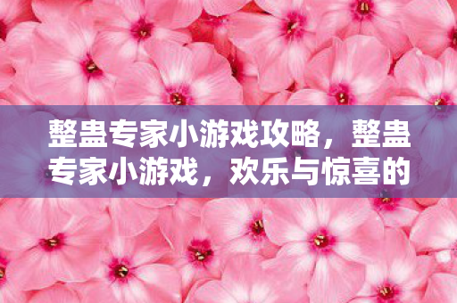 整蛊专家小游戏攻略,整蛊专家小游戏,欢乐与惊喜的奇妙碰撞 整蛊专家小游戏攻略,整蛊专家小游戏,欢乐与惊喜的奇妙碰撞