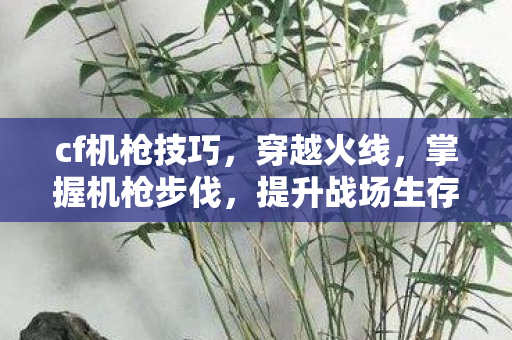 提升战场生存能力图片