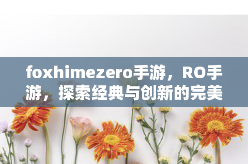 foxhimezero手游，RO手游，探索经典与创新的完美融合