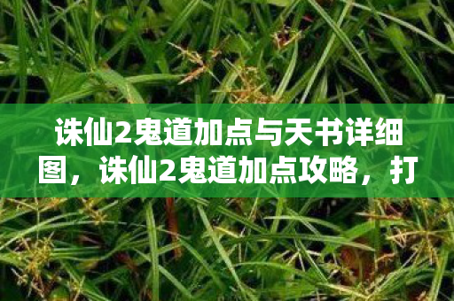 诛仙2鬼道加点与天书详细图，诛仙2鬼道加点攻略，打造最强鬼道角色