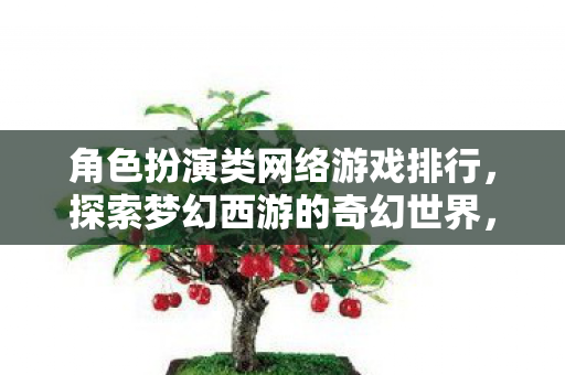 角色扮演类网络游戏排行，探索梦幻西游的奇幻世界，一场跨越时空的冒险之旅