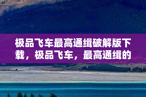 极品飞车最高通缉破解版下载，极品飞车，最高通缉的极致体验与游戏乐趣
