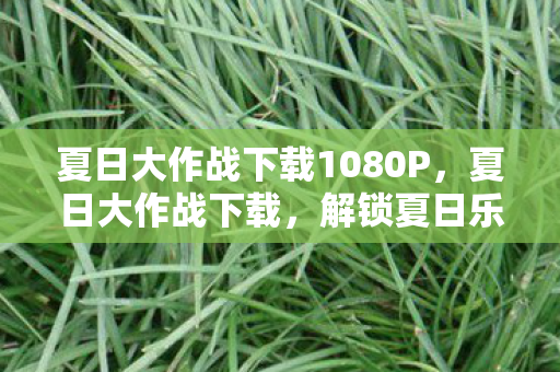 夏日大作战下载1080P，夏日大作战下载，解锁夏日乐趣，畅享游戏盛宴