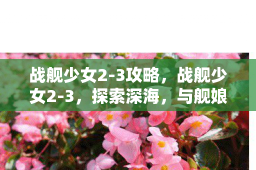 战舰少女2-3攻略，战舰少女2-3，探索深海，与舰娘共舞