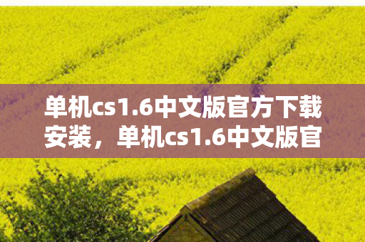 单机cs1.6中文版官方下载安装，单机cs1.6中文版官方下载，重温经典，畅享游戏乐趣