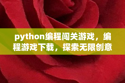 python编程闯关游戏，编程游戏下载，探索无限创意的编程世界