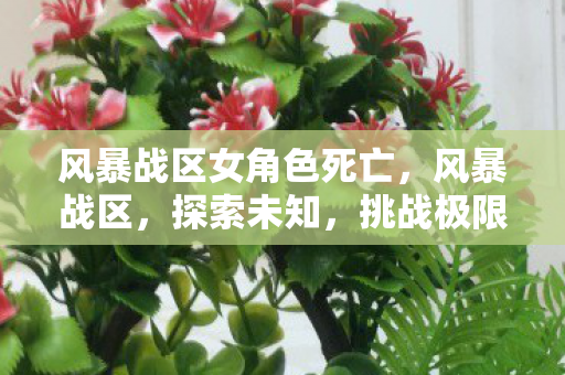 风暴战区女角色死亡图片