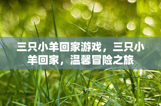 三只小羊回家游戏,三只小羊回家,温馨冒险之旅 三只小羊回家游戏,三只小羊回家,温馨冒险之旅