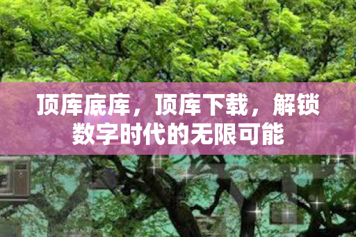 顶库底库,顶库下载,解锁数字时代的无限可能 顶库底库,顶库下载,解锁数字时代的无限可能