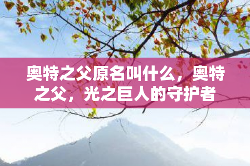 奥特之父原名叫什么，奥特之父，光之巨人的守护者