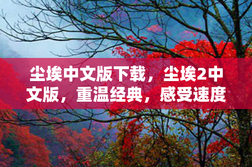 尘埃中文版下载,尘埃2中文版,重温经典,感受速度与激情 尘埃中文版下载,尘埃2中文版,重温经典,感受速度与激情