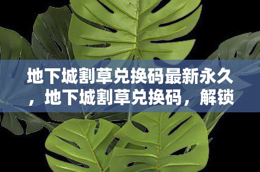 地下城割草兑换码最新永久,地下城割草兑换码,解锁无限可能的冒险之旅 地下城割草兑换码最新永久,地下城割草兑换码,解锁无限可能的冒险之旅