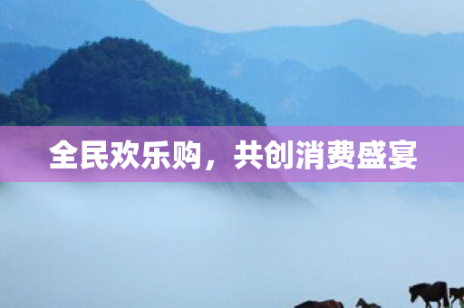 全民欢乐购，共创消费盛宴
