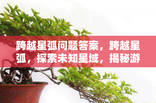 跨越星弧问题答案，跨越星弧，探索未知星域，揭秘游戏背后的故事