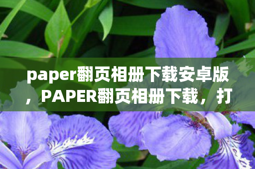 paper翻页相册下载安卓版,PAPER翻页相册下载,打造个性化数字回忆的新方式 paper翻页相册下载安卓版,PAPER翻页相册下载,打造个性化数字回忆的新方式