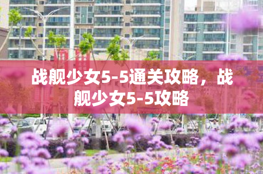 战舰少女5-5通关攻略，战舰少女5-5攻略