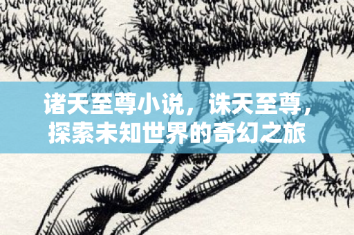 诸天至尊小说，诛天至尊，探索未知世界的奇幻之旅