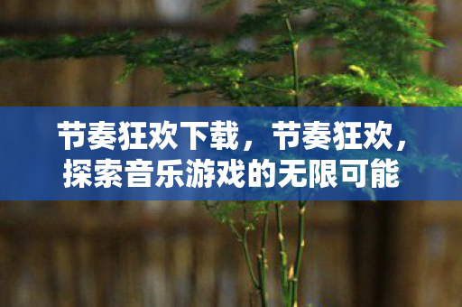 节奏狂欢下载,节奏狂欢,探索音乐游戏的无限可能 节奏狂欢下载,节奏狂欢,探索音乐游戏的无限可能