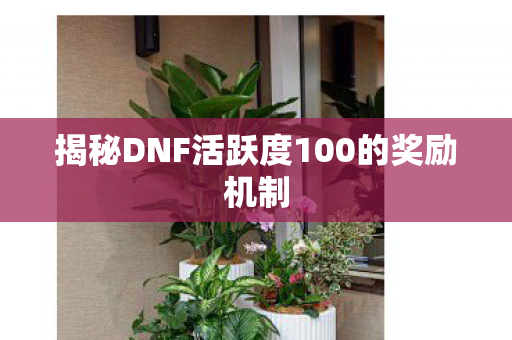 揭秘DNF活跃度100的奖励机制 揭秘DNF活跃度100的奖励机制