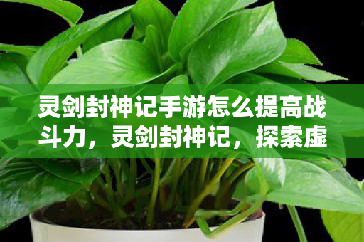 灵剑封神记手游怎么提高战斗力,灵剑封神记,探索虚拟世界的奇幻之旅 灵剑封神记手游怎么提高战斗力,灵剑封神记,探索虚拟世界的奇幻之旅