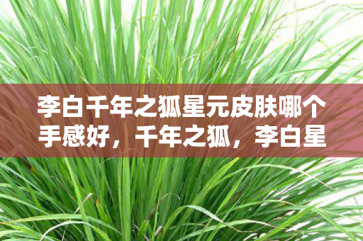 李白千年之狐星元皮肤哪个手感好,千年之狐,李白星元皮肤的传奇魅力 李白千年之狐星元皮肤哪个手感好,千年之狐,李白星元皮肤的传奇魅力