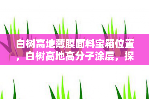 白树高地薄膜面料宝箱位置,白树高地高分子涂层,探索与应用的奇妙之旅 白树高地薄膜面料宝箱位置,白树高地高分子涂层,探索与应用的奇妙之旅