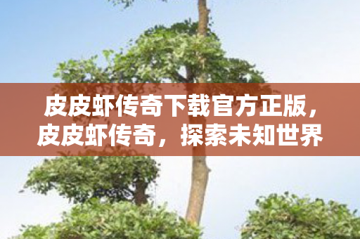 皮皮虾传奇下载官方正版，皮皮虾传奇，探索未知世界的奇妙之旅