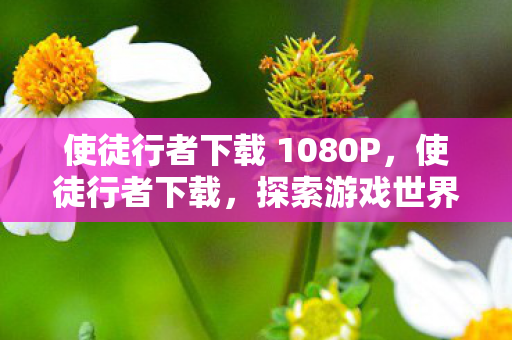 使徒行者下载 1080P,使徒行者下载,探索游戏世界的全新旅程 使徒行者下载 1080P,使徒行者下载,探索游戏世界的全新旅程