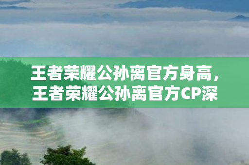王者荣耀公孙离官方身高,王者荣耀公孙离官方CP深度解析,甜蜜羁绊与英雄搭配 王者荣耀公孙离官方身高,王者荣耀公孙离官方CP深度解析,甜蜜羁绊与英雄搭配