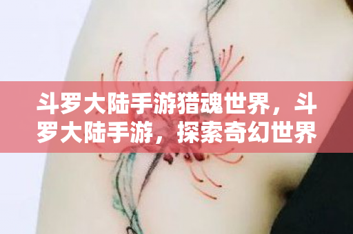斗罗大陆手游猎魂世界,斗罗大陆手游,探索奇幻世界的奇妙之旅 斗罗大陆手游猎魂世界,斗罗大陆手游,探索奇幻世界的奇妙之旅