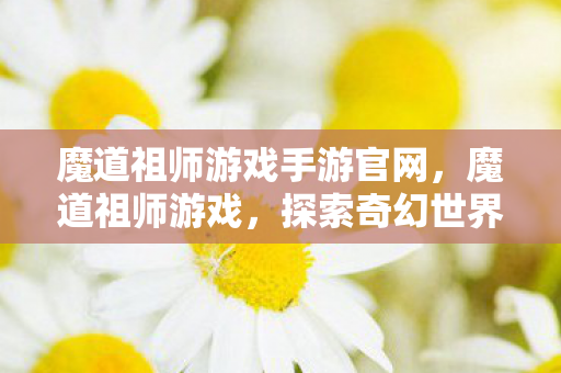 魔道祖师游戏手游官网，魔道祖师游戏，探索奇幻世界的深度体验