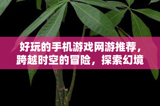 好玩的手机游戏网游推荐，跨越时空的冒险，探索幻境余烬的奇幻之旅